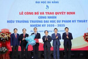 PGS.TS Nguyễn Lê Hùng trở thành Hiệu trưởng Trường ĐH Sư phạm Kỹ thuật Đà Nẵng