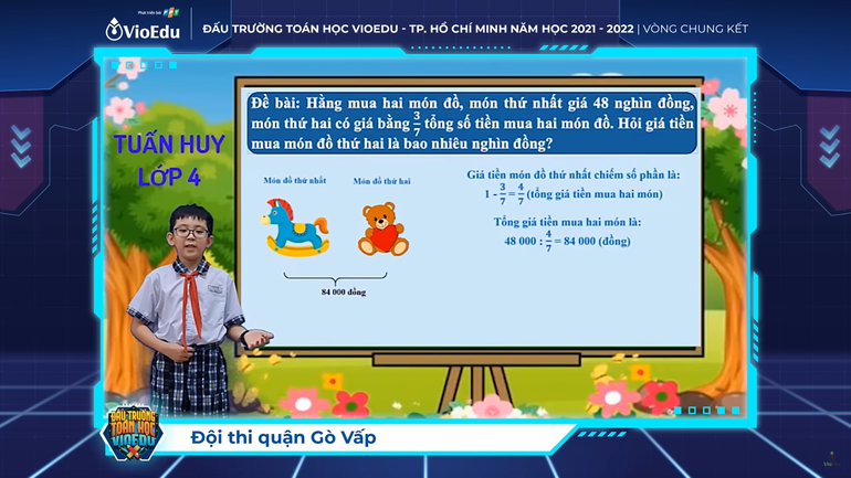 Bất ngờ với tài năng của thí sinh Đấu trường toán học TPHCM