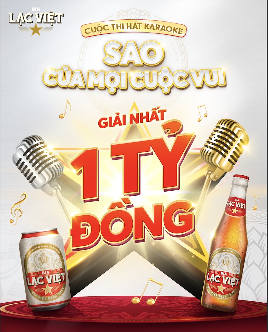 Cùng Bia Lạc Việt tìm kiếm tài năng âm nhạc