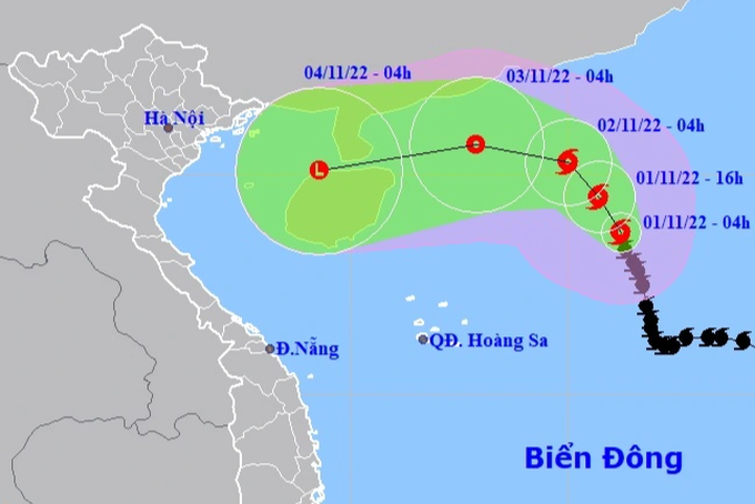 Vì sao bão số 7 liên tục đổi hướng?