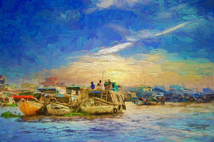 Tết về trên sông Ô Lâu