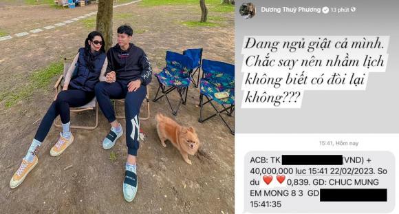 Quế Ngọc Hải tặng quà sớm 8/3, số tiền khiến vợ hoa khôi giật mình