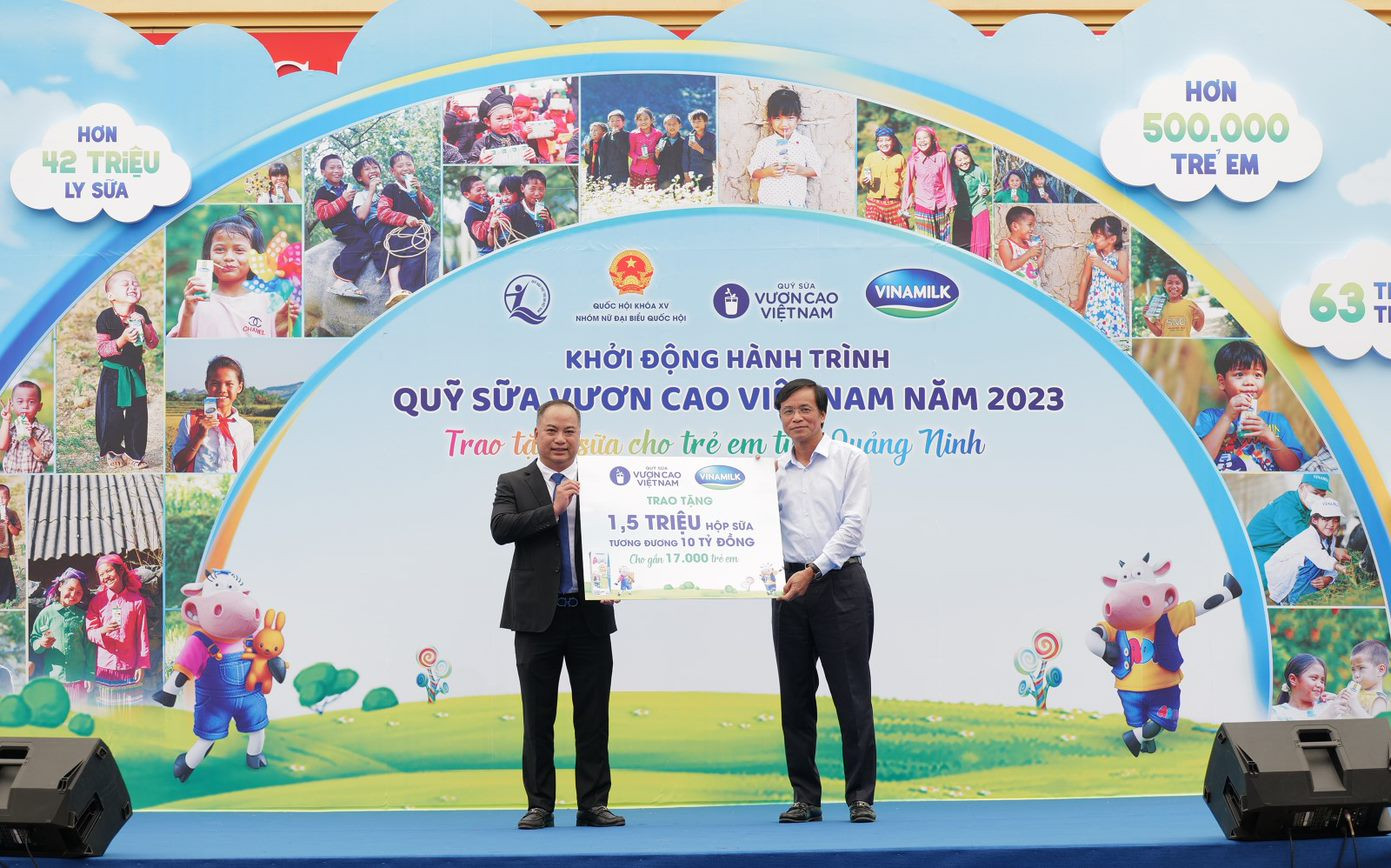 Vinamilk khởi động hành trình năm thứ 16 tại Quảng Ninh