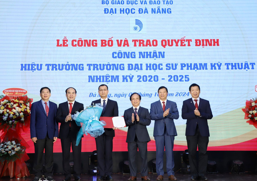 PGS.TS Nguyễn Lê Hùng trở thành Hiệu trưởng Trường ĐH Sư phạm Kỹ thuật Đà Nẵng