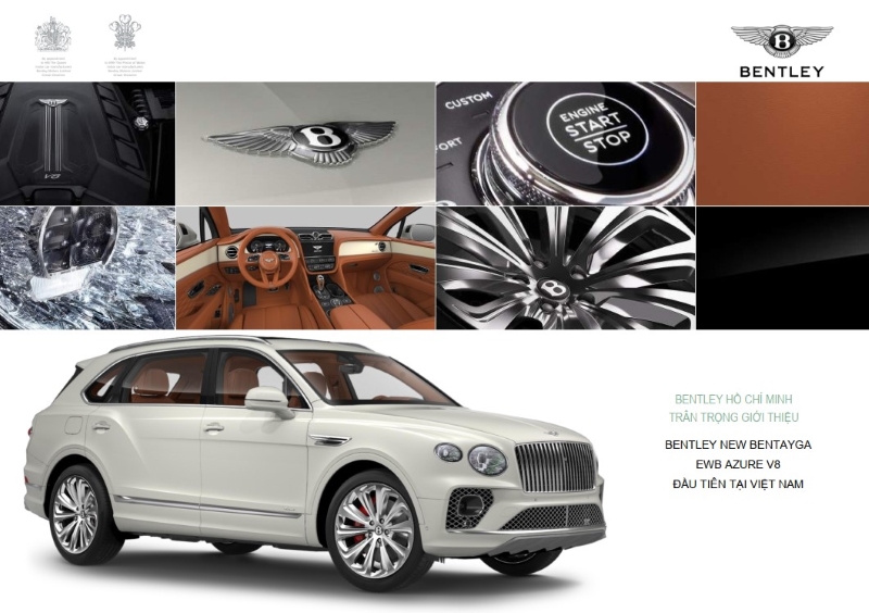 Bentayga EWB Azure: Chiếc SUV mở ra kỷ nguyên wellness sau tay lái